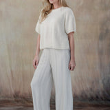 Carmella Knit Sweater-Ivory