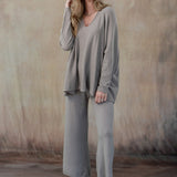 Cleo Sweater Pants (Taupe)