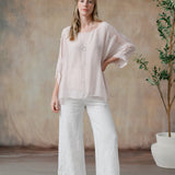 Lenore Linen Pants (White)