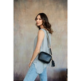 Margarite Leather Camera Bag (Black)