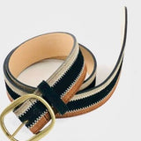 Sandra Suede Belt-Camel
