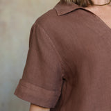 Adele Linen Top