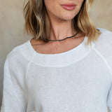 Blanca Linen Top