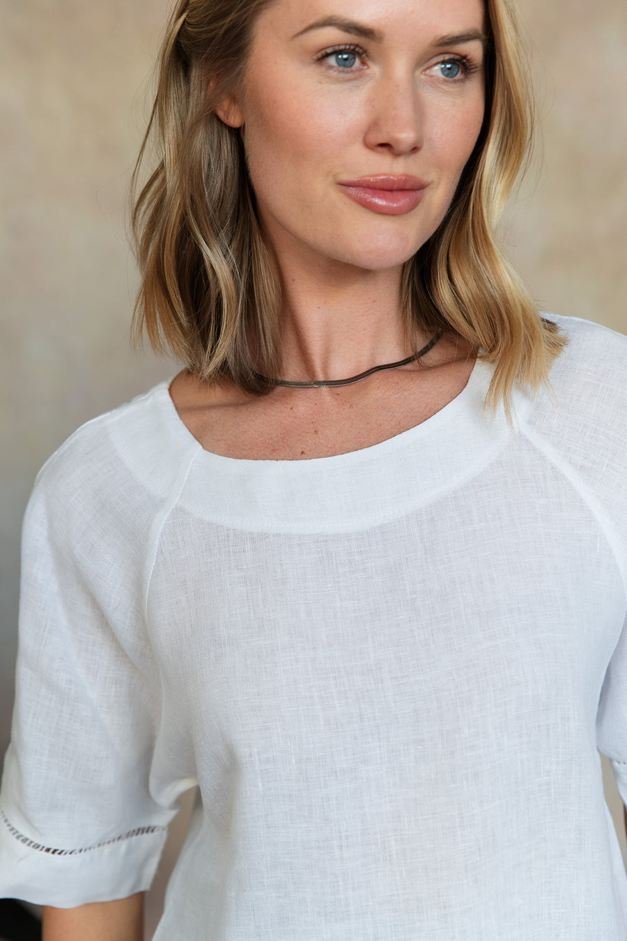 Blanca Linen Top