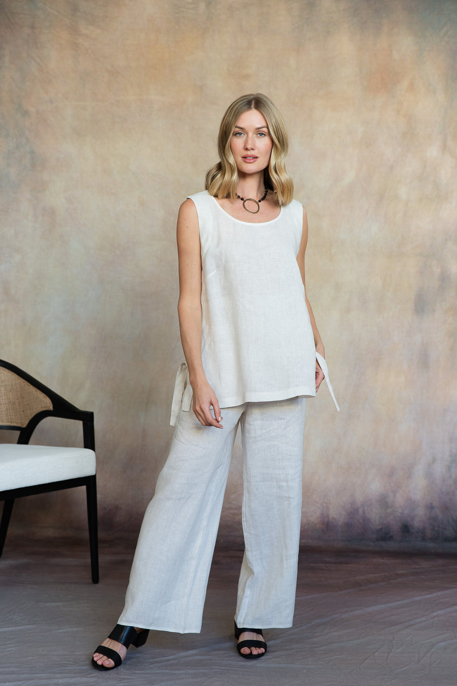 Brina Linen Top