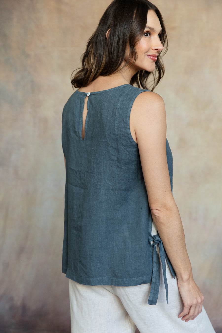 Brina Linen Top