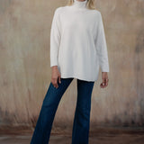 Clara Turtleneck Sweater (Ivory)
