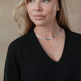 Claudia V-Neck Sweater (Black)