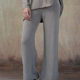 Cleo Sweater Pants (Taupe)