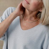Coletta Short Sleeve Sweater (Grey)