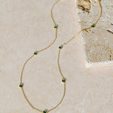 Eleanor Pavé Chain Necklace