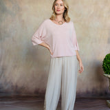 Esma Knit Top (Light Pink)