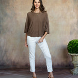 Estelle Knit Top (Espresso)