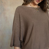 Estelle Knit Top (Espresso)