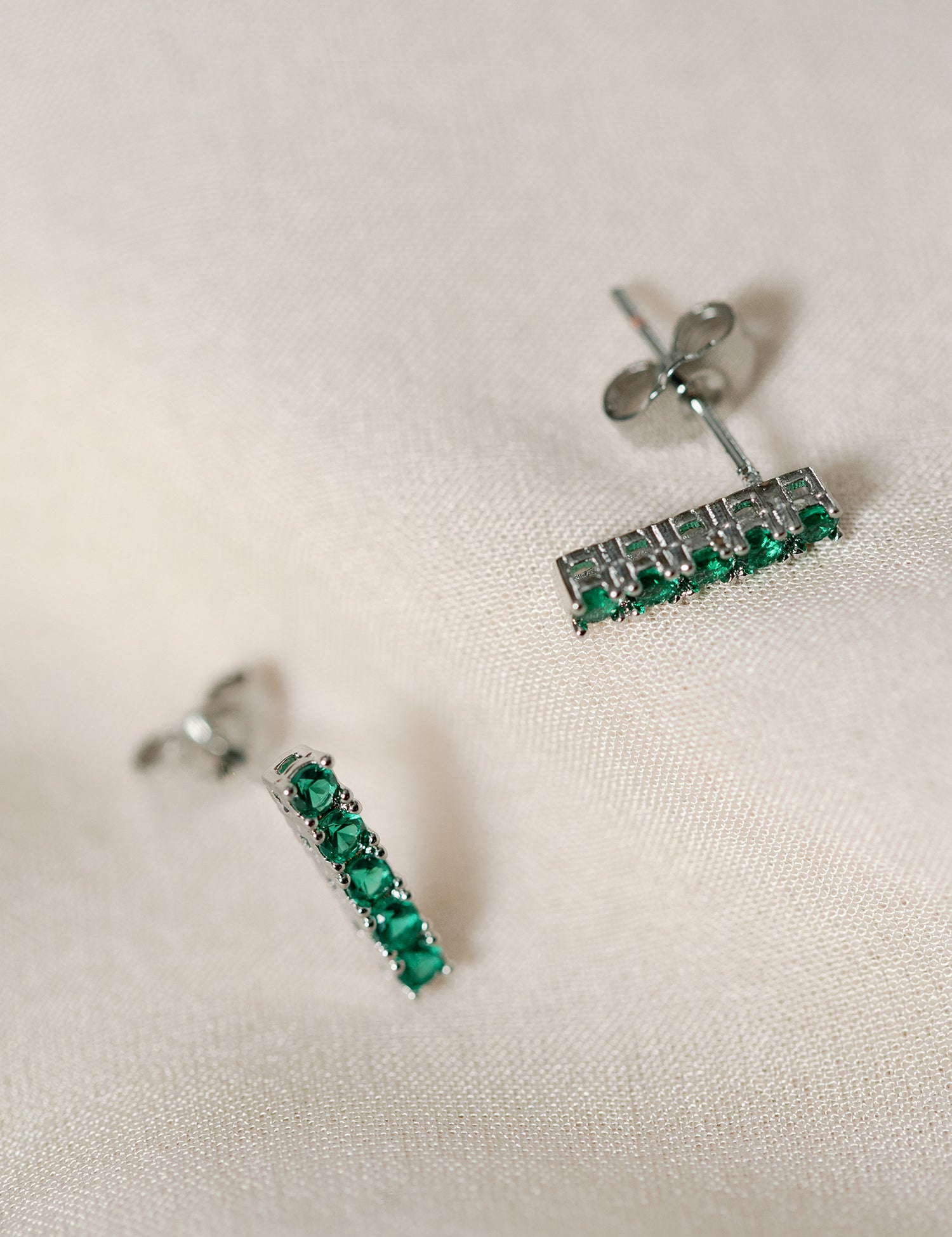 Eugenie Pavé Tennis Earrings