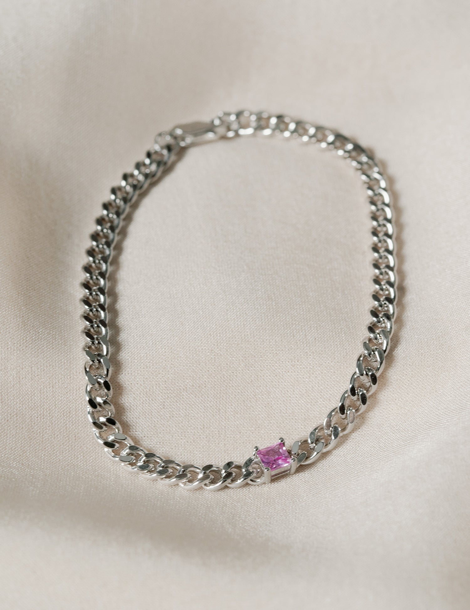 Evie Pavé Chain Bracelet