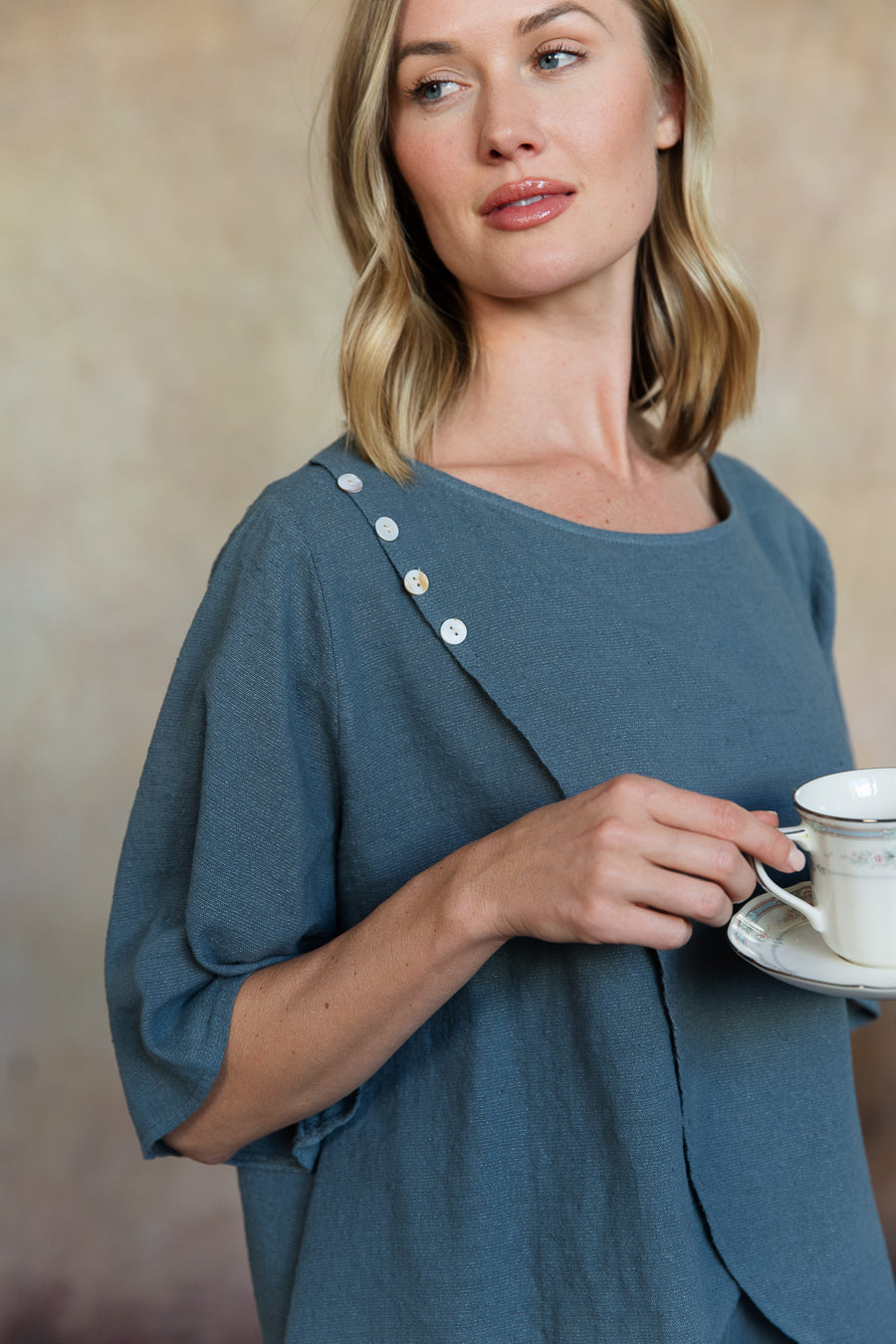 Kari Linen Top