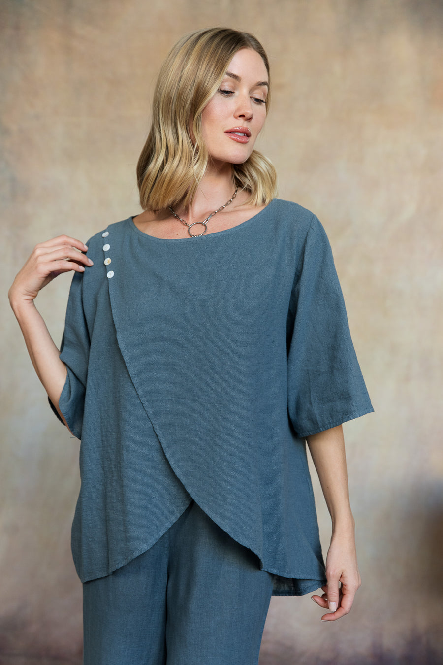 Kari Linen Top