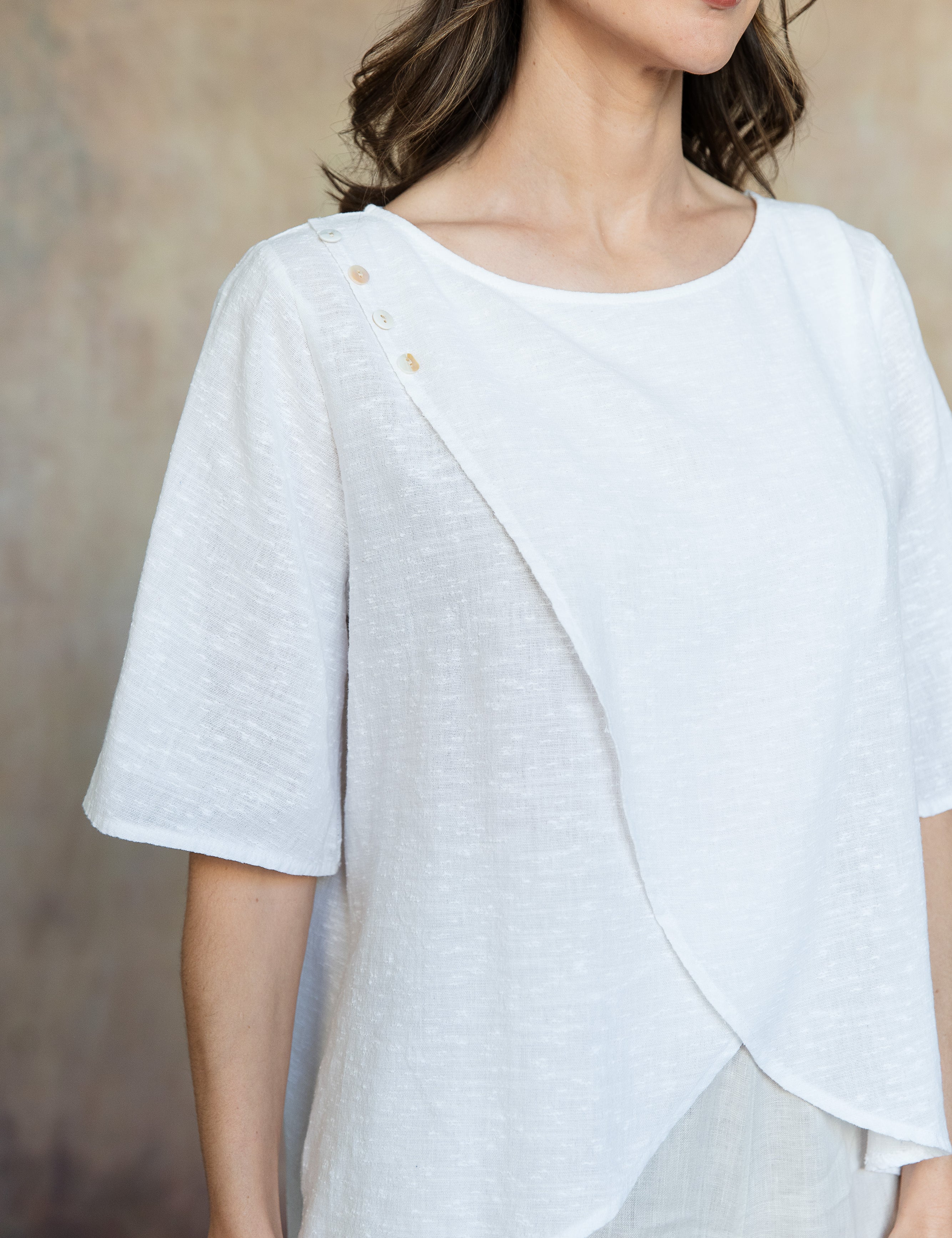 Kari Linen Top