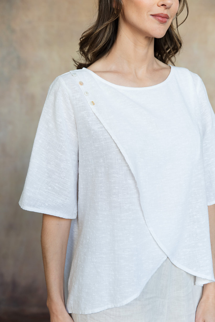 Kari Linen Top