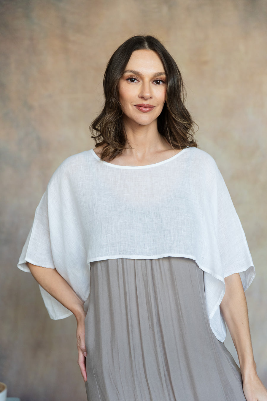 Lana Linen Topper