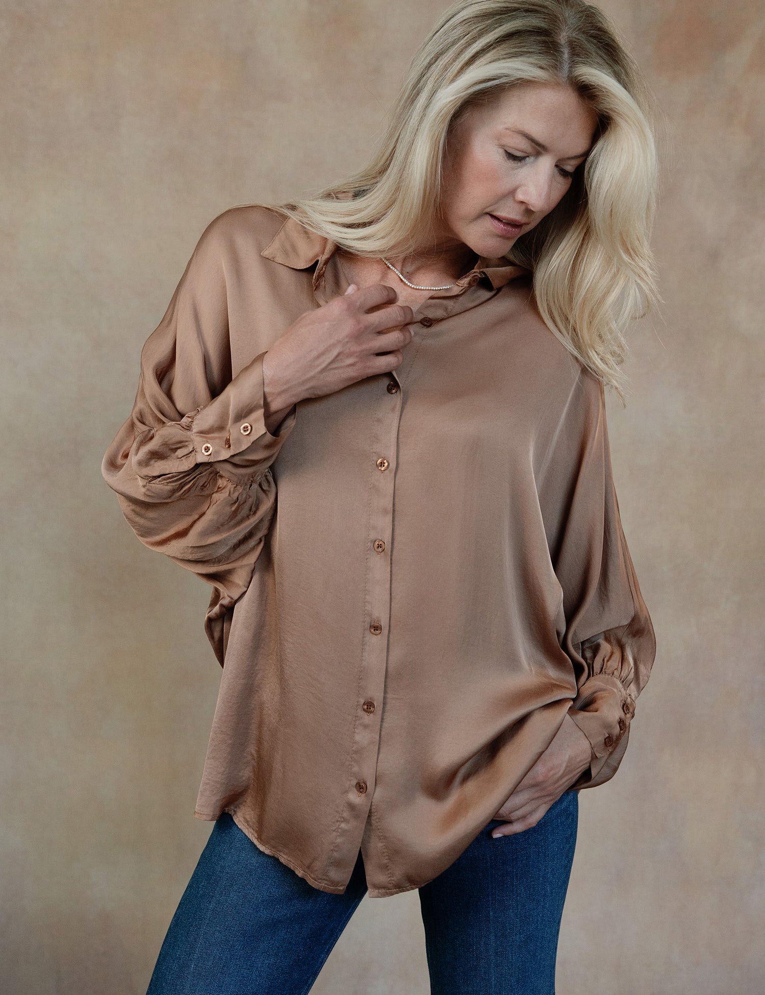 Rosa Satin Shirt