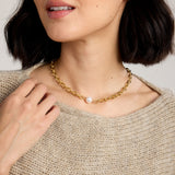 Savannah Necklace Single Pearl