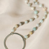 Selena Circle Beaded Necklace